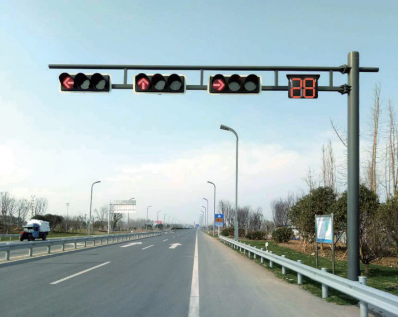 黑龙江哈尔滨交通信号灯 安装实例(图1)